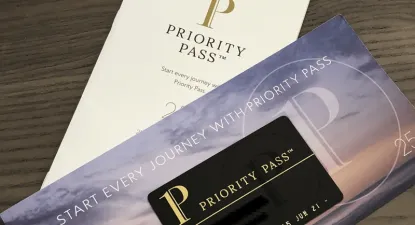 Priority Pass -  6% Cashback